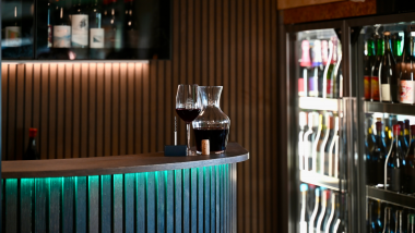 Facit Bar, a wine bar in Umeå, Sweden.