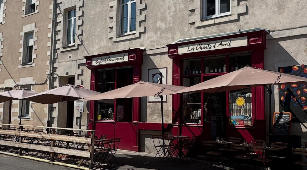 Exterior of Les Chants d'Avril, Nantes, France.