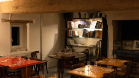 Interior of Popote & Pompette, Val-du-Layon, Loire, France.