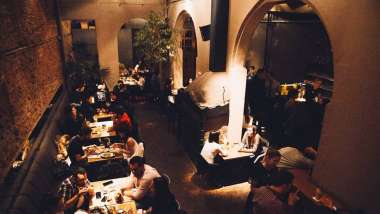 878 Bar, a wine bar in Buenos Aires, Argentina.
