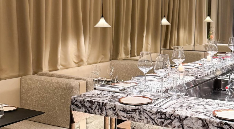 Interior of Babi, Paris, France.