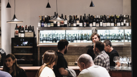 CALCAREO BAR DE VINOS, a wine bar in Bilbao, Spain.