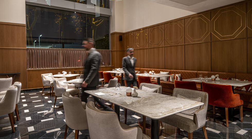 Quirat Restaurant , a restaurant in Barcelona, Spain.