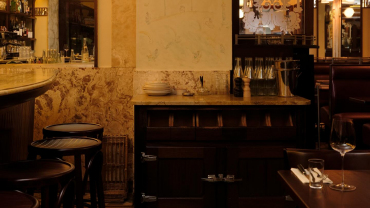 À la Renaissance, a wine bar in 11th arr, Paris, France.