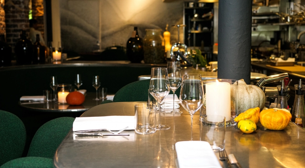Interior of Table - Bruno Verjus, Paris, France.