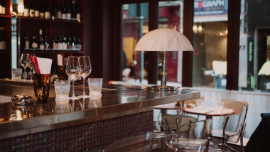 Interior of Josie par Rosette, Clichy, France.