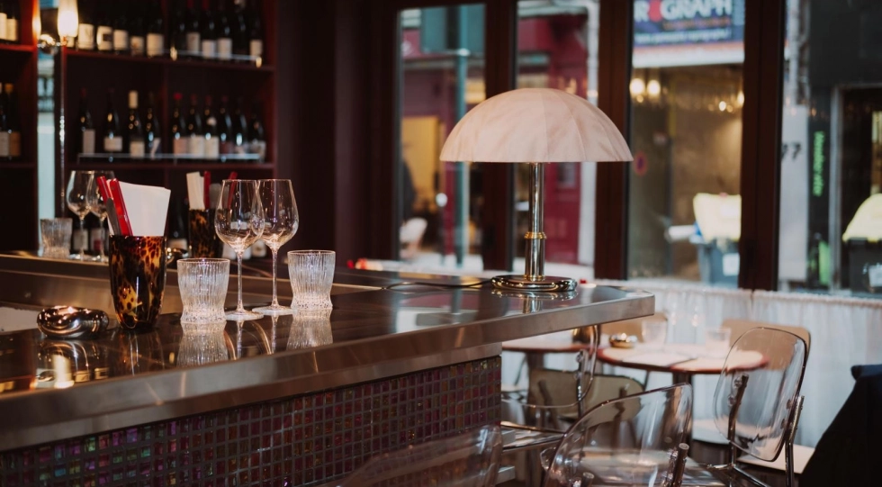 Interior of Josie par Rosette, Clichy, France.