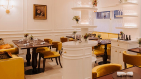 Interior of Corenucopia by Clare Smyth, London, UK.