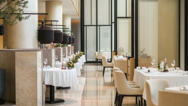 Embassy Room La Marina, a restaurant in Bangkok, Thailand.