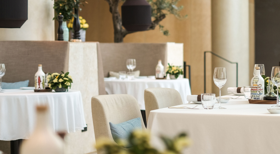 Embassy Room La Marina, a restaurant in Bangkok, Thailand.
