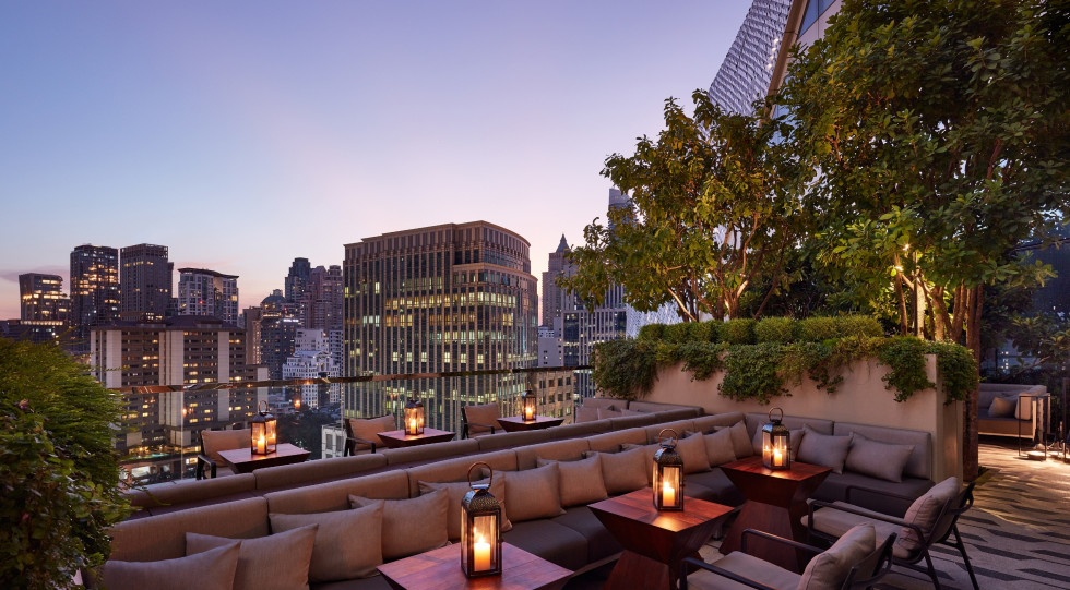 The Bar at Park Hyatt Bangkok, a wine bar in Thailand.