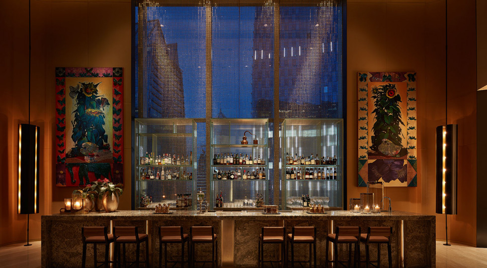 The Bar at Park Hyatt Bangkok, a wine bar in Thailand.