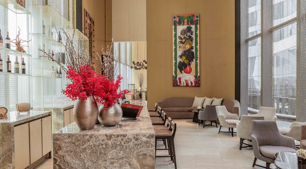 The Bar at Park Hyatt Bangkok, a wine bar in Thailand.
