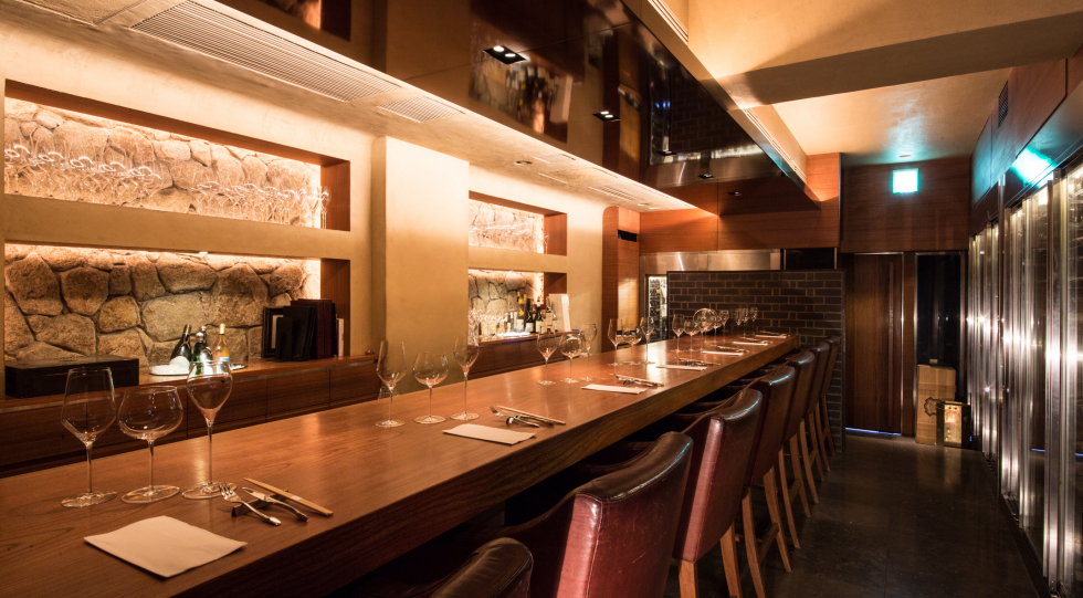 Interior of Mille Carreses, Osaka, Japan.