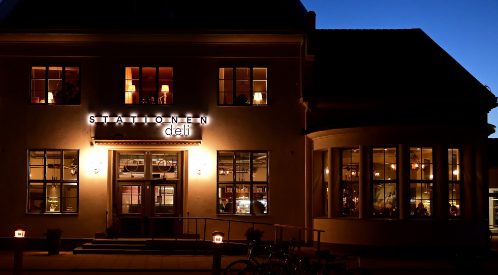 Stationen deli Rättvik, a restaurant in Rättvik, Sweden.