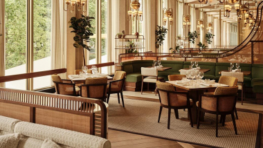 Interior of The Chancery Rosewood, London, UK.