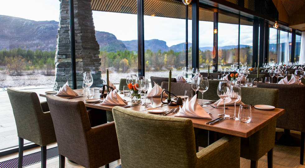 Sorrisniva, a hotel and restaurant in Alta, Norway.