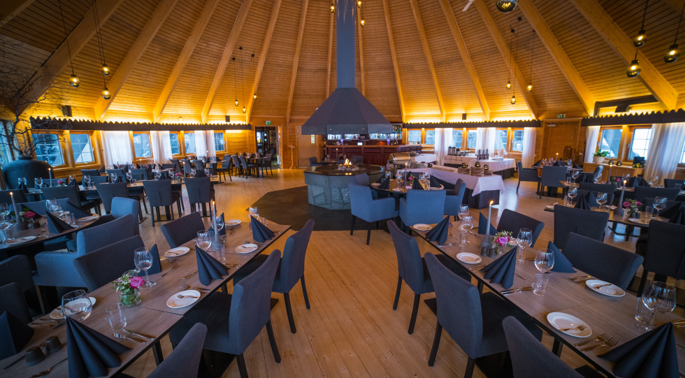 Sorrisniva, a hotel and restaurant in Alta, Norway.