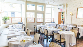 King, a restaurant in New York, USA.