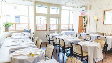 King, a restaurant in New York, USA.