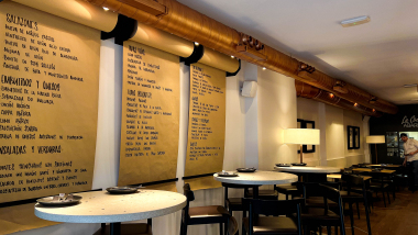 Abarrote Bar, a restaurant, wine bar and winery in Spain.