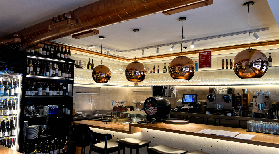 Abarrote Bar, a restaurant, wine bar and winery in Spain.