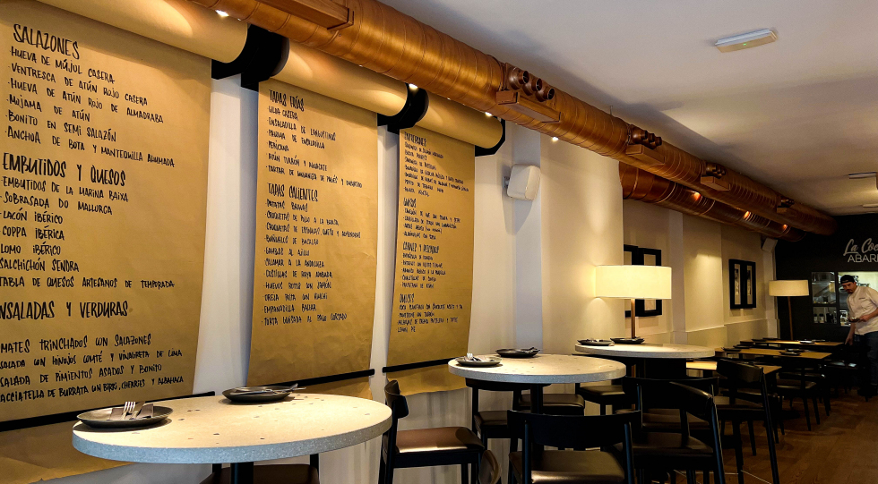 Abarrote Bar, a restaurant, wine bar and winery in Spain.