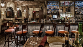 Trattoria Romana, a restaurant in Boca Raton, USA.