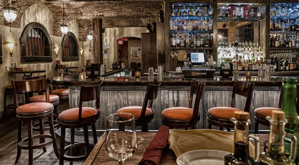 Trattoria Romana, a restaurant in Boca Raton, USA.