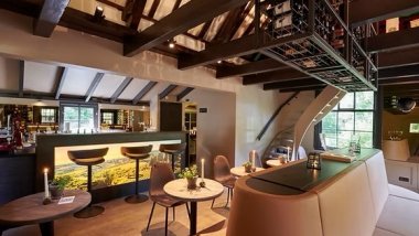 Cour des Vins, a wine bar in Netherlands.
