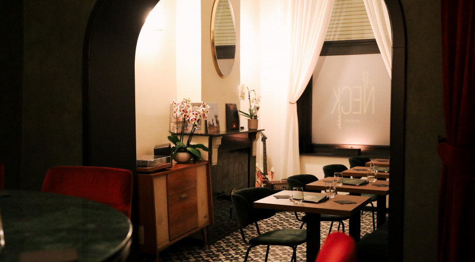 Interior of The Neck, Mechelen, Belgium.