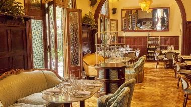Interior of Casa Palanti, Buenos Aires, Argentina.