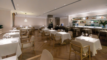 Interior of restaurant Presencia, Buenos Aires, Argentina.