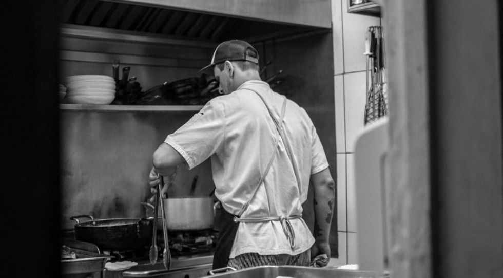 Kitchen at 7, Lima, Peru.