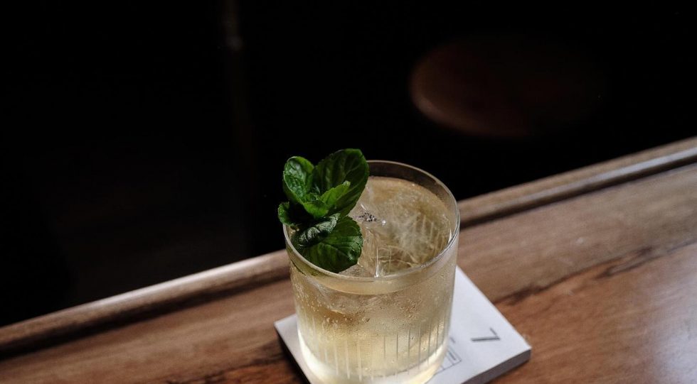 Drink at 7, Lima, Peru.