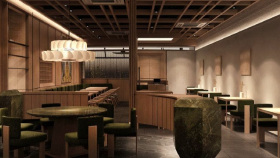 Tangram, a restaurant in Kuala Lumpur, Malaysia.