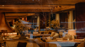 Rosewood Courchevel , a hotel and restaurant in Courchevel, France.