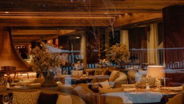 Rosewood Courchevel , a hotel and restaurant in Courchevel, France.