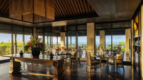 Rumari, a restaurant in Bali, Indonesia.