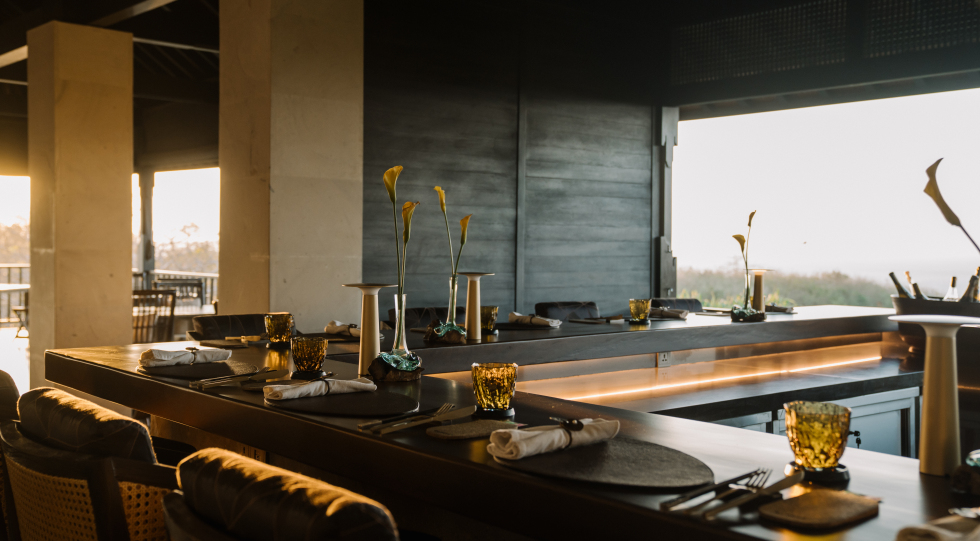 Rumari, a restaurant in Bali, Indonesia.