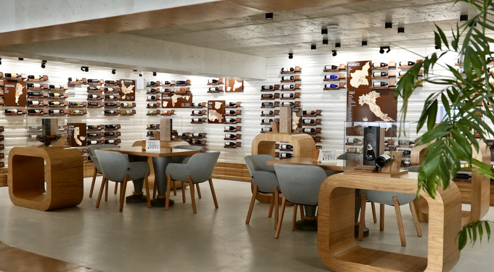 DV Wine Library, a wine bar in Armenia.