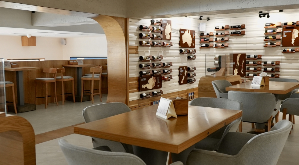 DV Wine Library, a wine bar in Armenia.