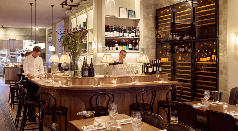 Bistro Madeleine, a restaurant in Utrecht, Netherlands.