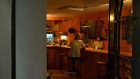 Le Sirene Cantano, a wine bar in Italy.