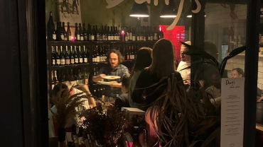 Dany’s Wine Bar, a wine bar in Prague, Czech Republic.