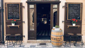 Ikona Wine Bar, a wine bar in Prague, Czech Republic.