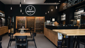Advivum Wine Bar, a wine bar in Prague, Czech Republic.