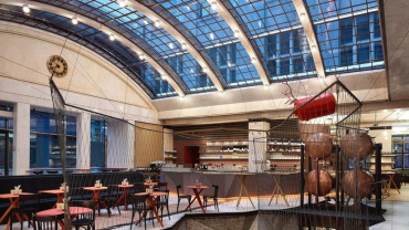 Červený Jelen, a restaurant in Prague, Czech Republic.