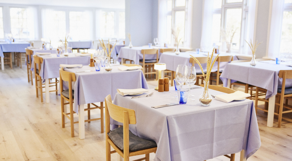 Hjorths Badehotel, a hotel and restaurant in Skagen, Denmark.