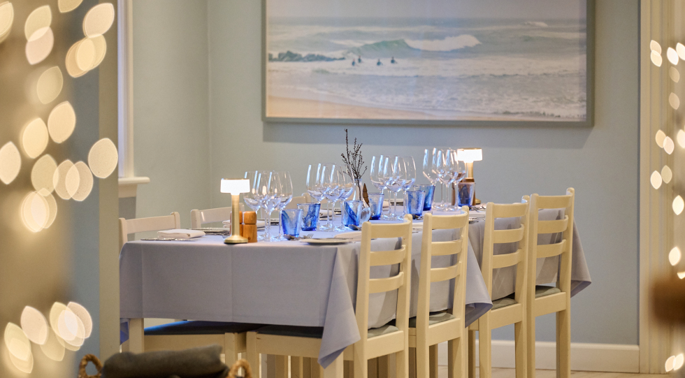 Hjorths Badehotel, a hotel and restaurant in Skagen, Denmark.